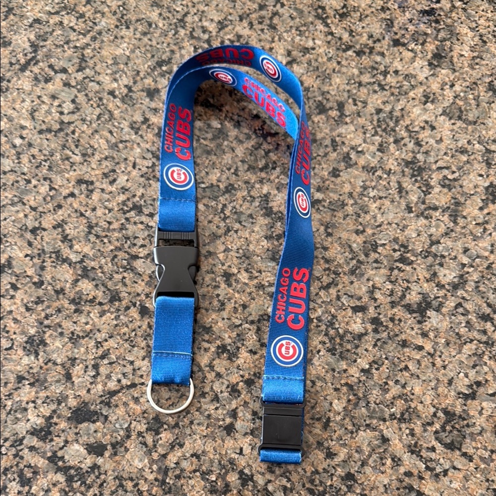 Chicago Cubs Blue Lanyard